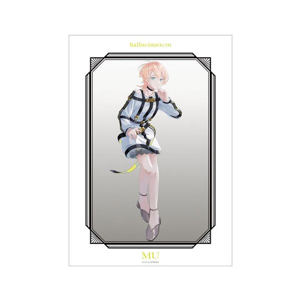 『MILGRAM -ミルグラム-』描き下ろし ムウ LIVE EVENT「hallucination」ver. A3マット加工ポスター【202510再販】